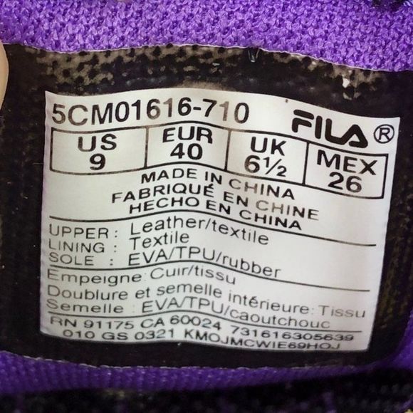 Fila Women's Renno Sneakers Lemon / Knock Out Pink - Picture 8 of 8